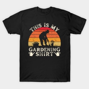 This Is My Gardening Shirt Funny Gardener Plants Love T-Shirt